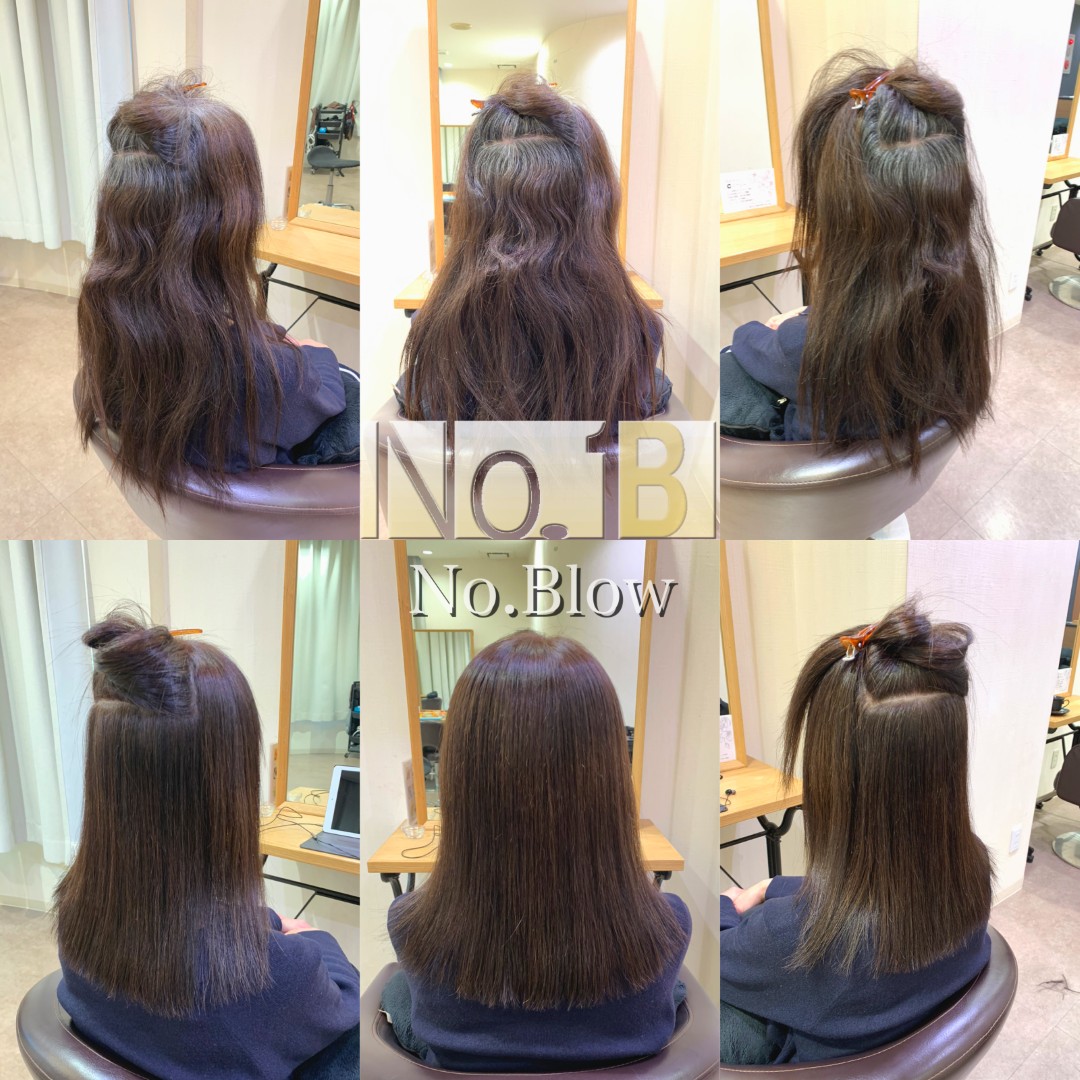 縮毛矯正も白髪染めも、ノーブロー仕上げをコンセプトに。